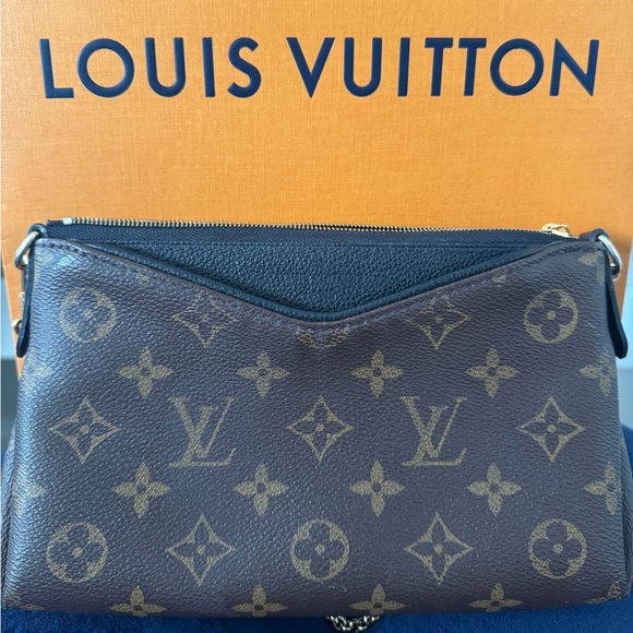 Authentic Louis Vuitton Pallas Crossbody & Clutch - Picture 1 of 15